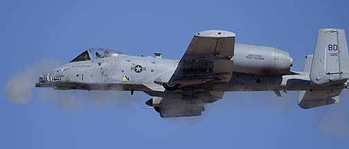 Fairchild-Republic A-10A Thunderbolt II (Warthog) 79-0120 of the 47th Fighter Squadron Terrible Termites, February 2, 2012